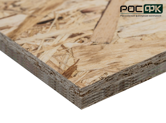 Плита ОСП-3 влагостойкая 22мм Kronospan E0,5 2500х1250мм (32)