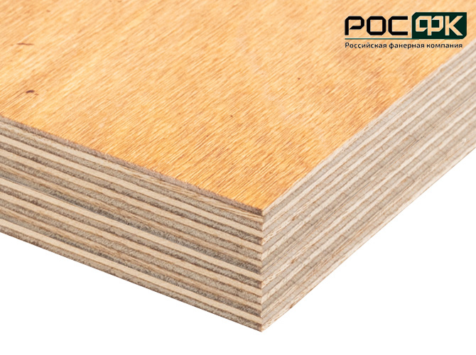 Фанера березовая бакелизированная ФБС 20мм Е1 2440х1220мм