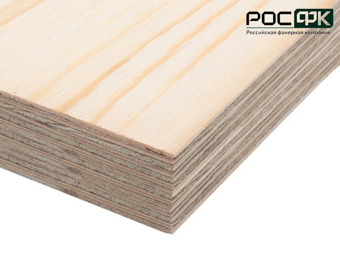 Фанера хвойная ФСФ 21мм сорт И НШ 2440х1220мм