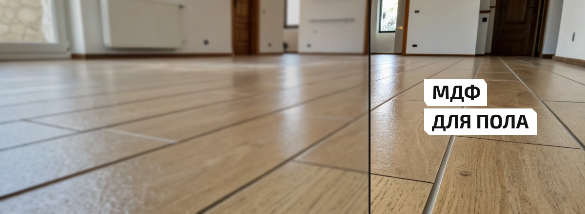 МДФ для пола